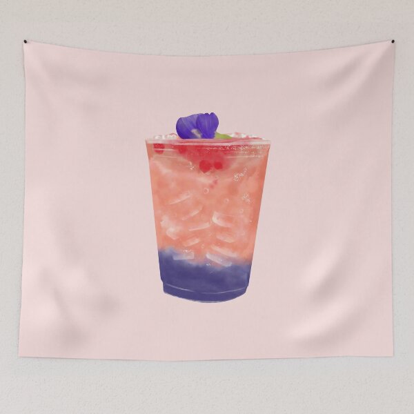 Item preview, butterfly pea soda designed and sold by Wordsmith-Wear.