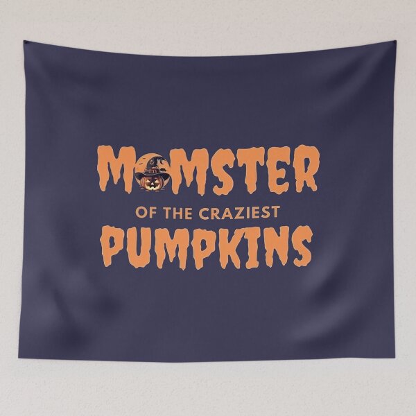 Item preview, Momster with of the craziest pumpkins designed and sold by Aesthetic-Verse.