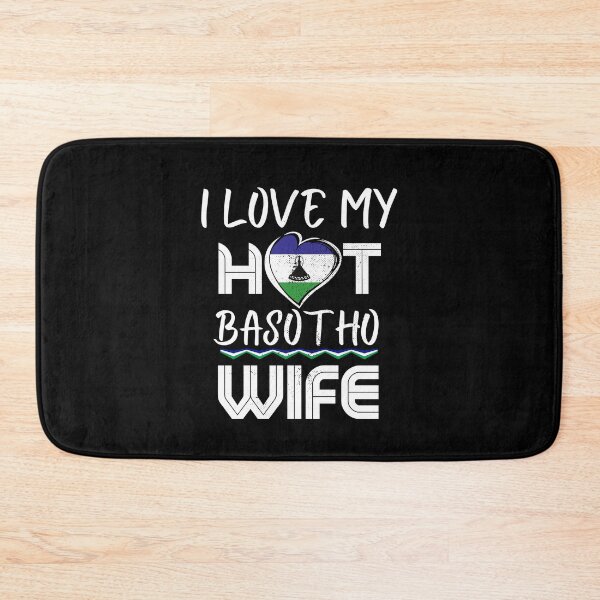 Item preview, I Love My Hot Basotho Wife Lesotho Husband designed and sold by Furahisha.