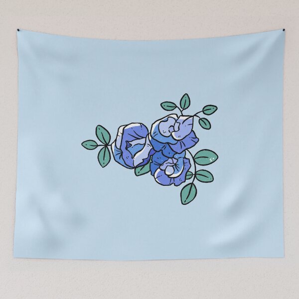 Item preview, butterfly pea flower designed and sold by Wordsmith-Wear.