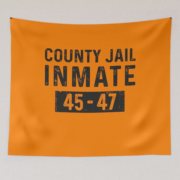 Item preview, Prisoner Costume County Jail Inmate Trump Mug Shot - Donald Trump Mug Shot designed and sold by ollalla.