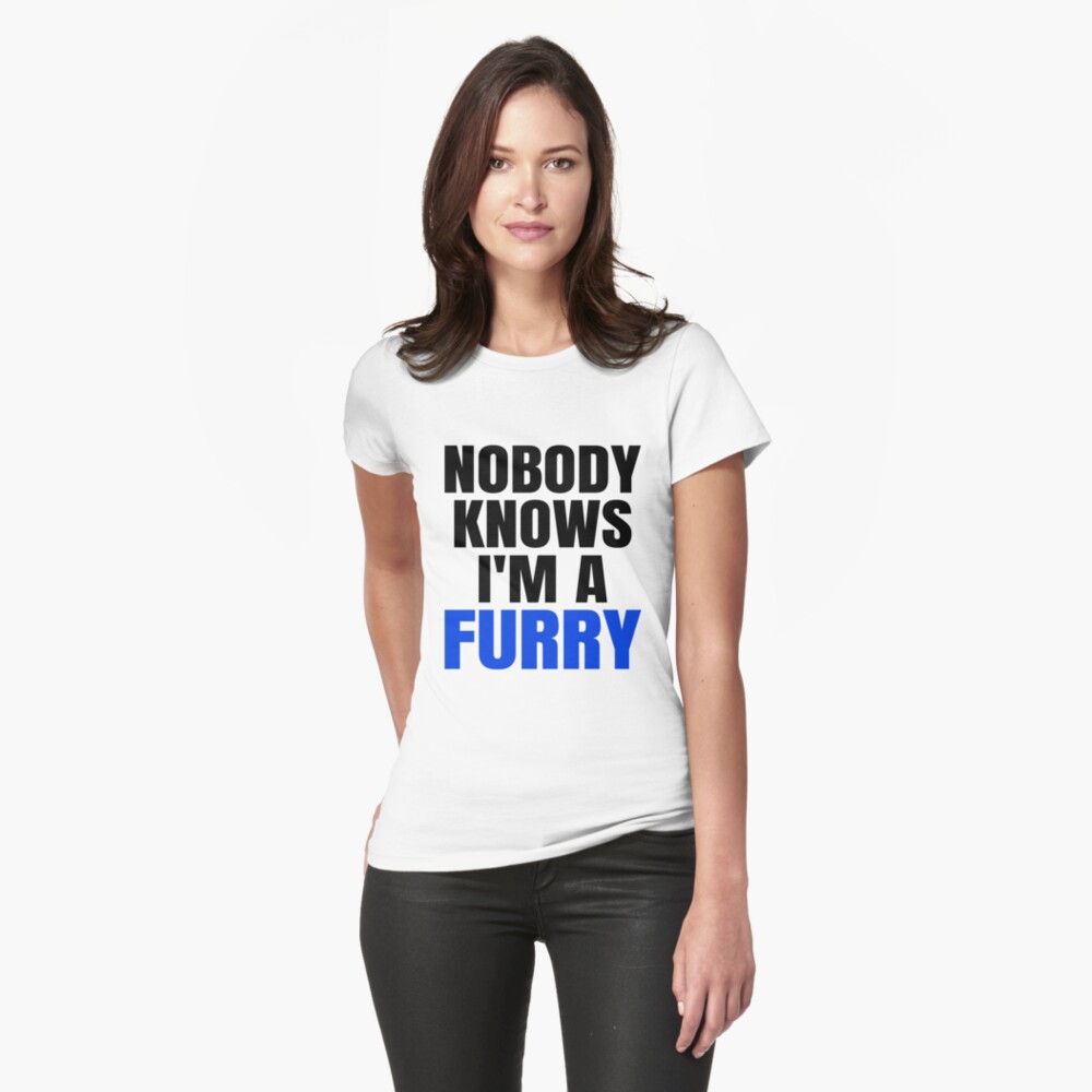 Item preview, Fitted T-Shirt designed and sold by FluffyForged.