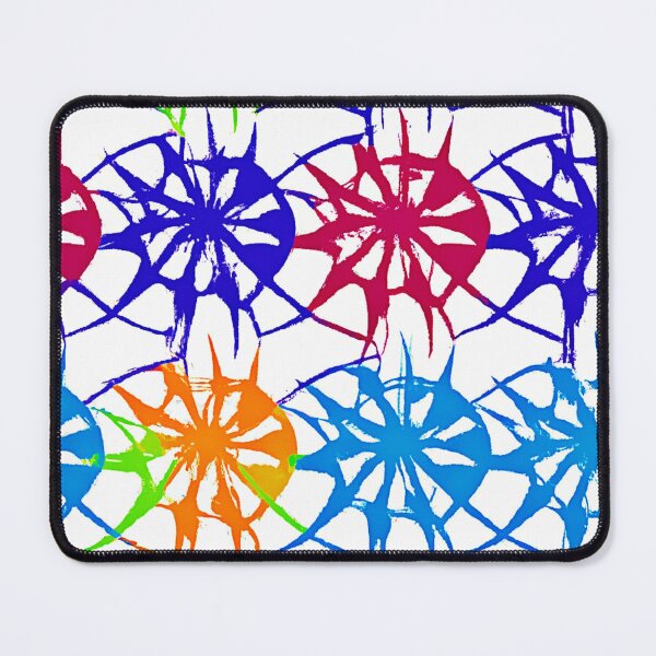 Item preview, Vibrant Colorful Abstract Pattern Design designed and sold by Health And Fitness Posts e-Store.