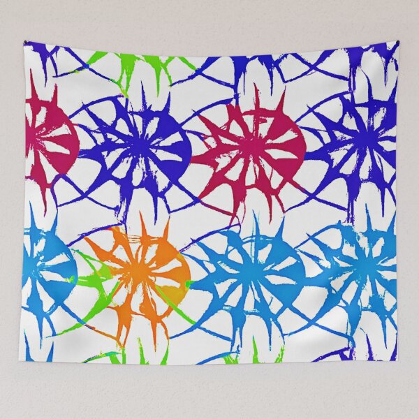 Item preview, Vibrant Colorful Abstract Pattern Design designed and sold by Health And Fitness Posts e-Store.