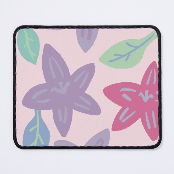 Item preview, Cataratas florales de color púrpura pastel designed and sold by LeftNWrite.
