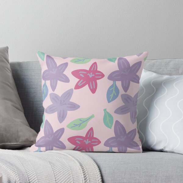 Item preview, Pastel Purple Floral Falls designed and sold by LeftNWrite.