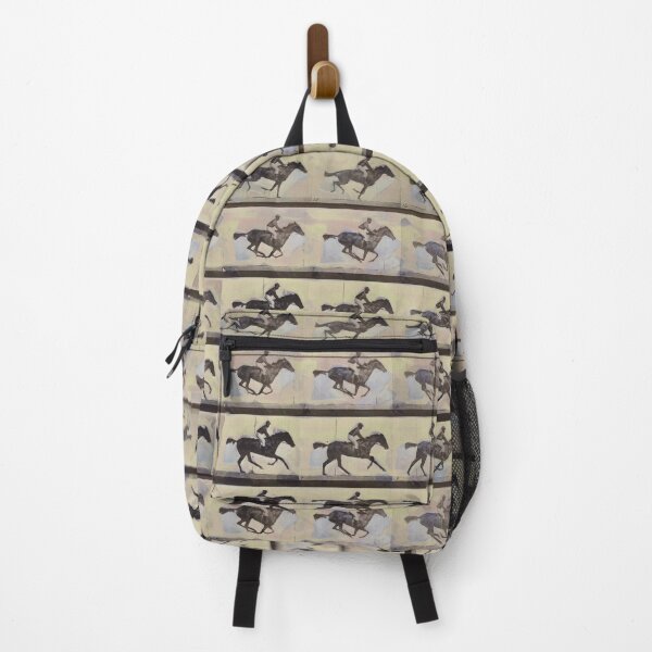 Item preview, Unnamed Black Jockey on a Horse, Muybridge in Motion, Gloaming designed and sold by DreamingBeetle.