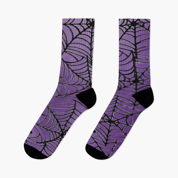 Item preview, Spooky Halloween Spider Web on Purple designed and sold by DanielleGensler.