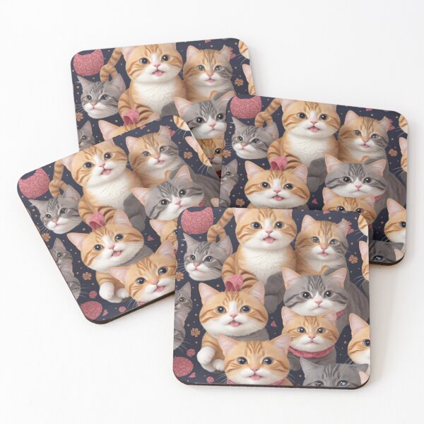 Item preview, Cute Kitty Cats designed and sold by Geddit Designs.