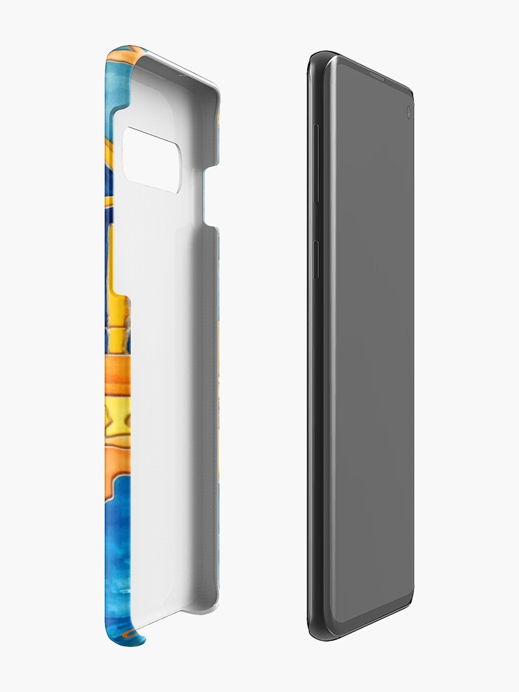 Alternate view of CUTE ROWING FUNNY QUOTE OCEAN ART Case & Skin for Samsung Galaxy