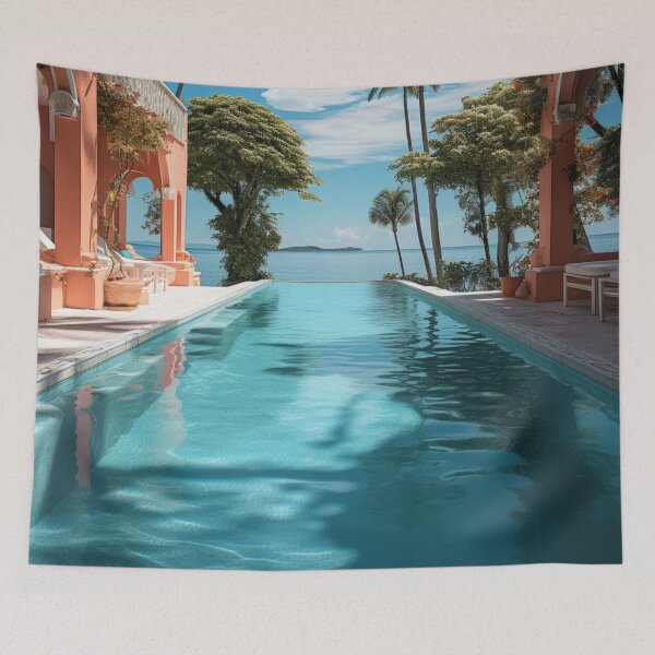 Item preview, A Pop Art Travel Print of the Republic of Maldives designed and sold by StudioRedKoala.