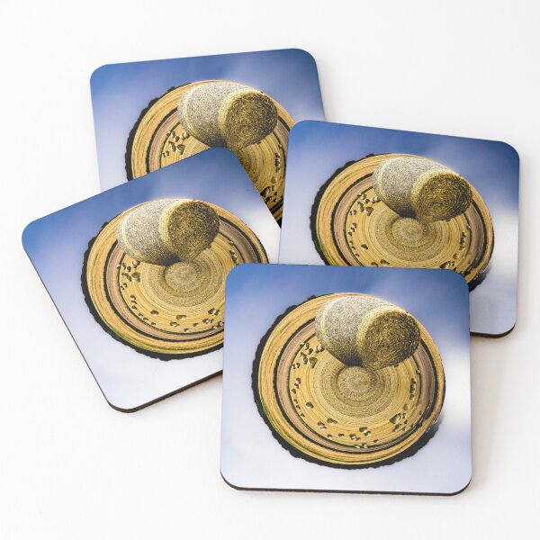 Item preview, Tiny Planet ploughed fields hay stack designed and sold by Anthony Hiorns.