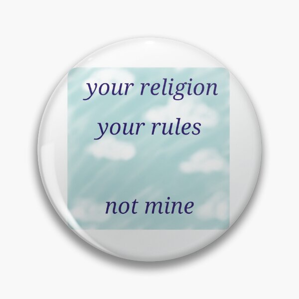 Item preview, Tu religión, tus reglas. designed and sold by Jepner.