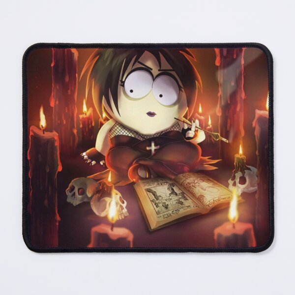 Item preview, Henrietta Biggle South Park Goth Kid designed and sold by BunnieBunniee.