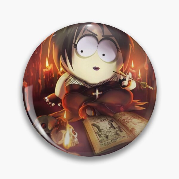 Item preview, Henrietta Biggle South Park Goth Kid designed and sold by BunnieBunniee.