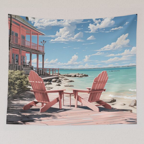Item preview, A Pop Art Travel Print of the Republic of Maldives designed and sold by StudioRedKoala.