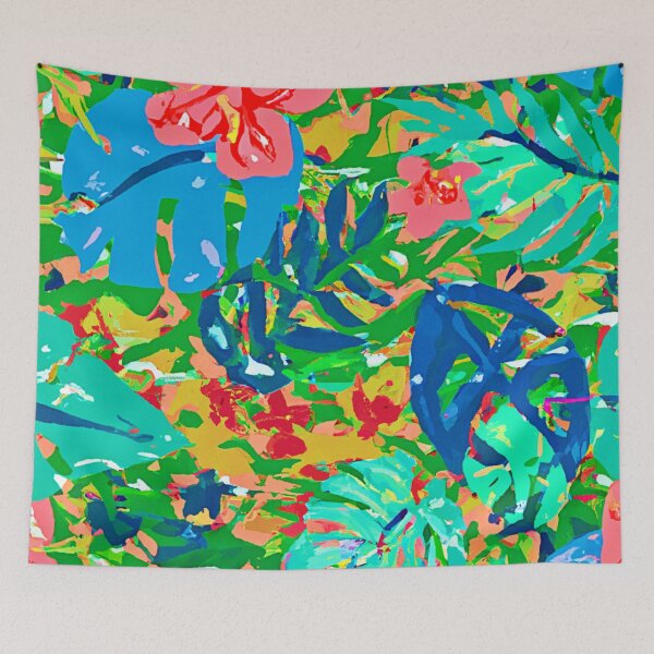 Item preview, Vibrant Floral Pattern designed and sold by Health And Fitness Posts e-Store.