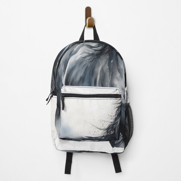 Item preview, Graceful Power: Friesian Horse in White designed and sold by Digi-Artsy.