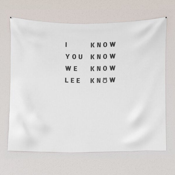 Item preview, Stray Kids I Know You Know We Know Lee Know  	 designed and sold by yqeduqtb28.