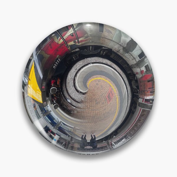 Item preview, Tiny Planet Remembrance train at York Station   designed and sold by Anthony Hiorns.