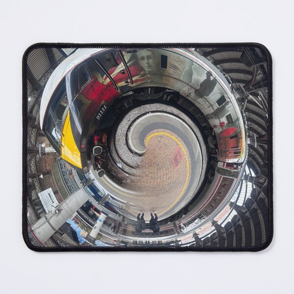 Item preview, Tiny Planet Remembrance train at York Station designed and sold by Anthony Hiorns.