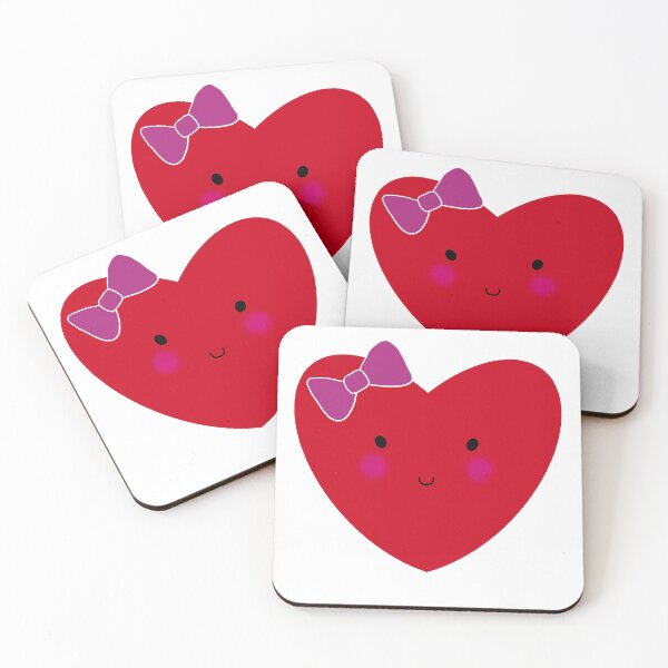 Item preview, Red heart with hair bow designed and sold by RainbowEagles.