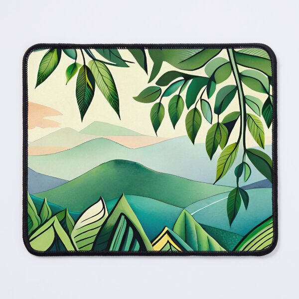 Item preview, Serene Mountain Greens designed and sold by TheFruitfulOne.