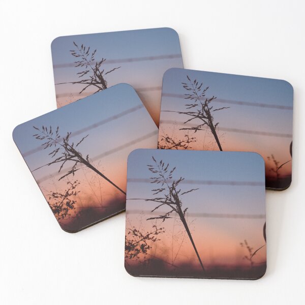 Item preview, Barbed Wire Sunset designed and sold by okieshotsprints.