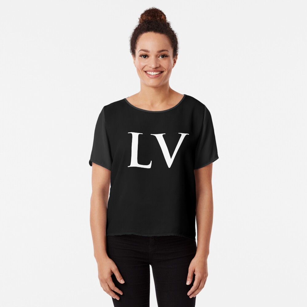 Number 45 Roman Numeral LV Black and White Sticker for Sale by