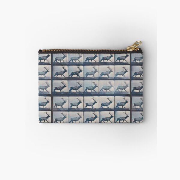 Item preview, Wandering Stag, Muybridge in Motion, mountain frost designed and sold by DreamingBeetle.