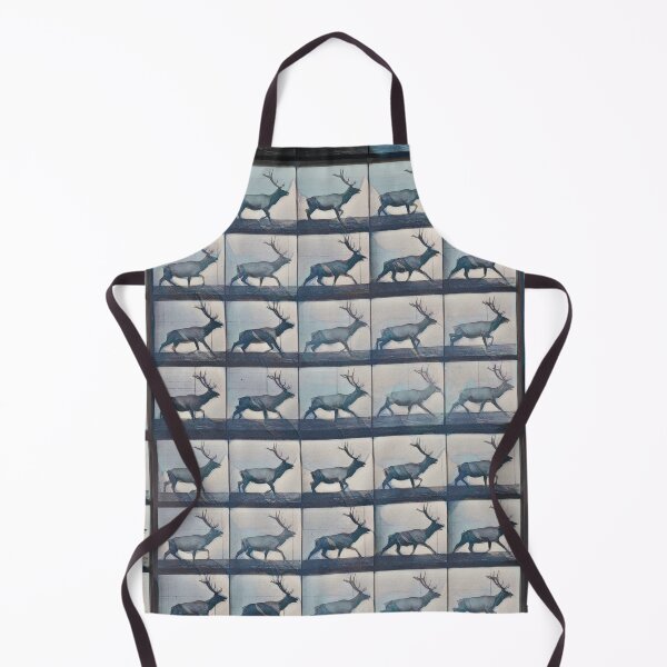 Item preview, Wandering Stag, Muybridge in Motion, mountain frost designed and sold by DreamingBeetle.