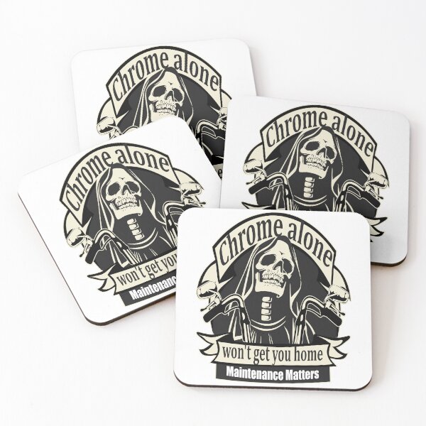 Item preview, Grim Reaper Motorcycle Rider, Maintenance Matters designed and sold by Redmanrooster.