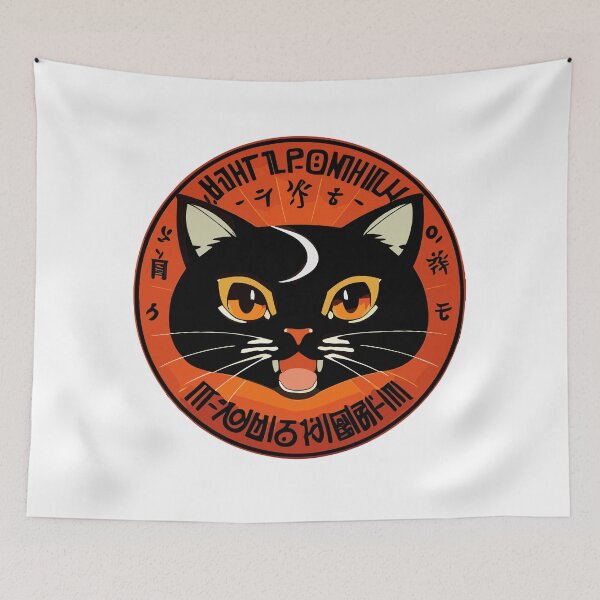 Item preview, Black Cat t-shirt designed and sold by Arctic frame studio.