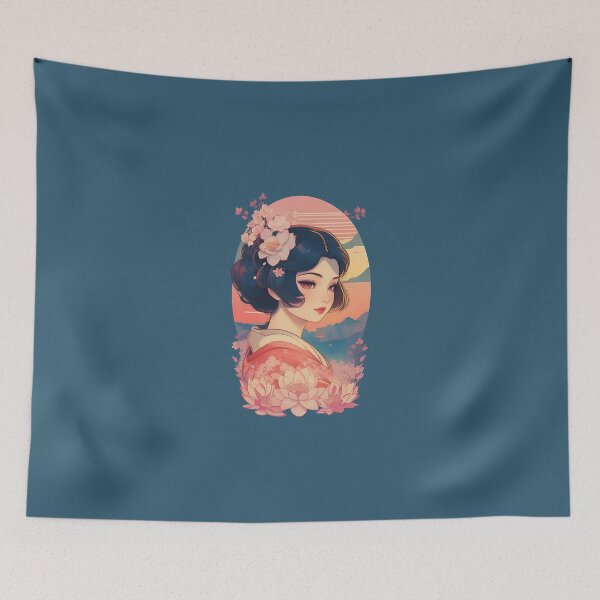 Item preview, Vintage Japanese Girl designed and sold by Selenes Designs.
