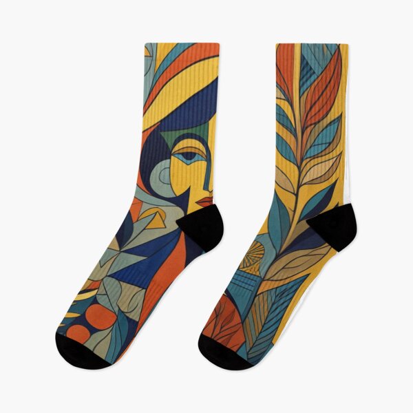 Item preview, Abstract woman in lines and shapes designed and sold by AICreatorin.
