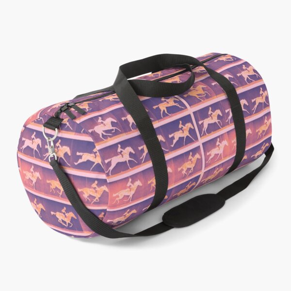 Item preview, Unnamed Black Jockey on a Horse, Muybridge in Motion, sunset designed and sold by DreamingBeetle.