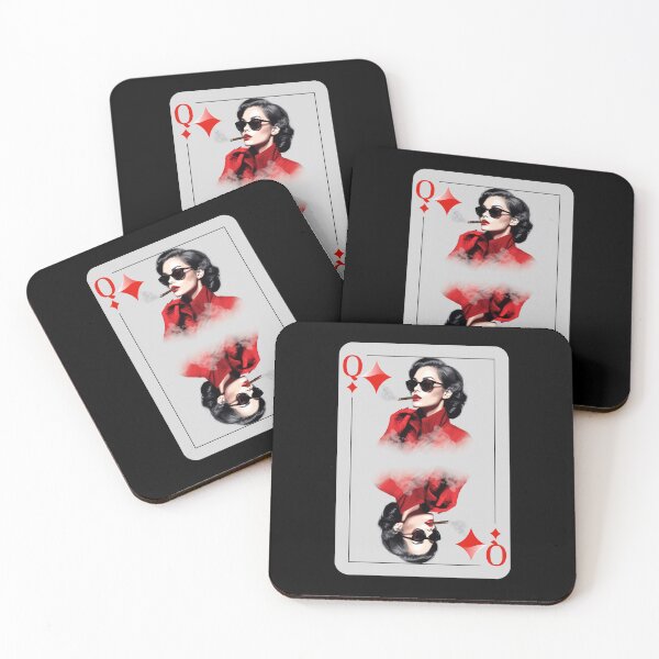 Item preview, Cigar Smoking Queen of Diamonds designed and sold by Dave Jo.