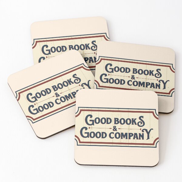 Item preview, Good books good company designed and sold by BookishSpace1.