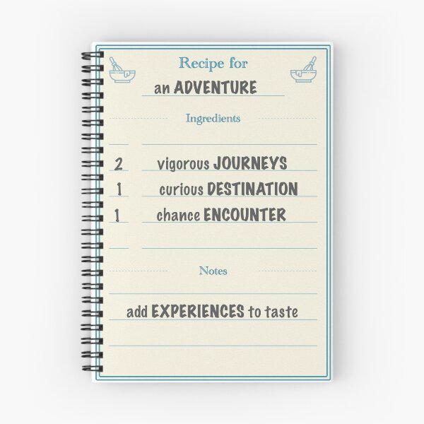 Item preview, Recipe for an Adventure! Recipe Card designed and sold by we-rove.