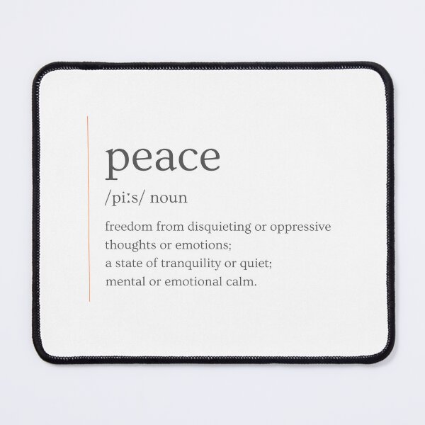 Item preview, Word of the day - Peace designed and sold by AlecsM.