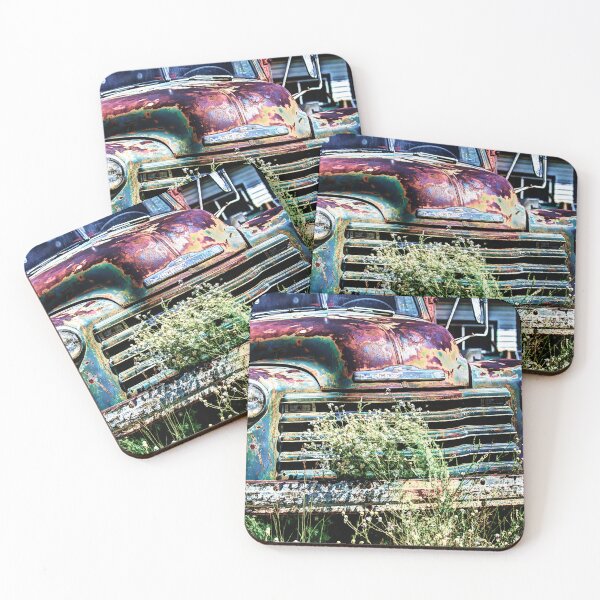 Item preview, Abandoned Truck with daisies. designed and sold by Photos By Michel.