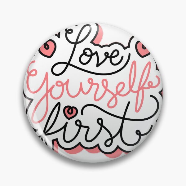 Item preview, Love yourself first sticker designed and sold by tqueen.
