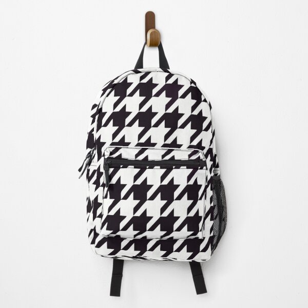 Item preview, Timeless houndstooth pattern in black and white designed and sold by arkora-pl.