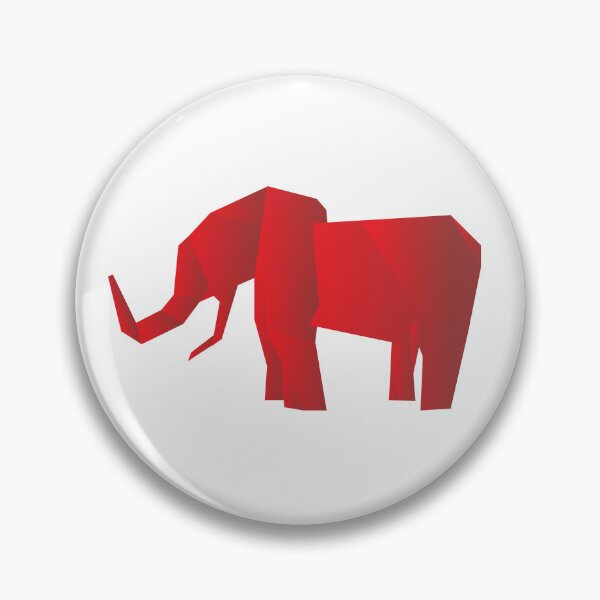 Item preview, Delta Designs OO-OOP Sigma Natural Crimson Elephant designed and sold by 7-Hills.