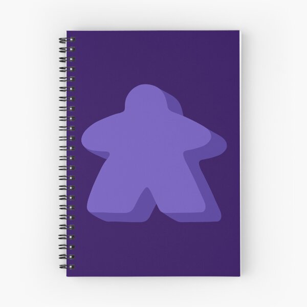 Item preview, Purple Meeple designed and sold by PegFollyDesigns.