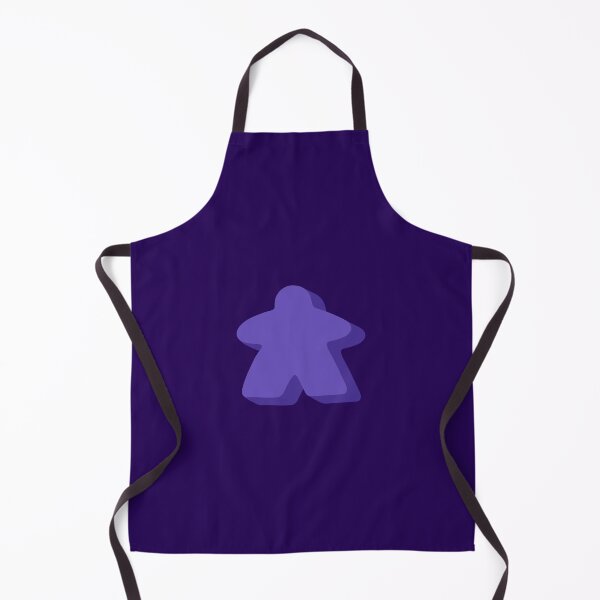 Item preview, Purple Meeple designed and sold by PegFollyDesigns.