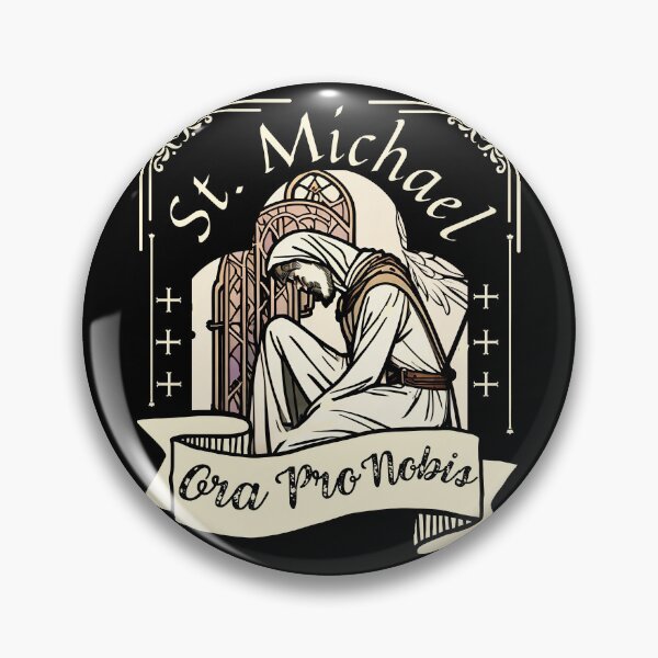 Item preview, St.Michael Ora pro nobis designed and sold by Largerterritory.