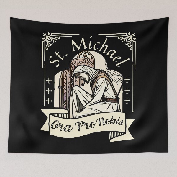 Item preview, St.Michael Ora pro nobis designed and sold by Largerterritory.