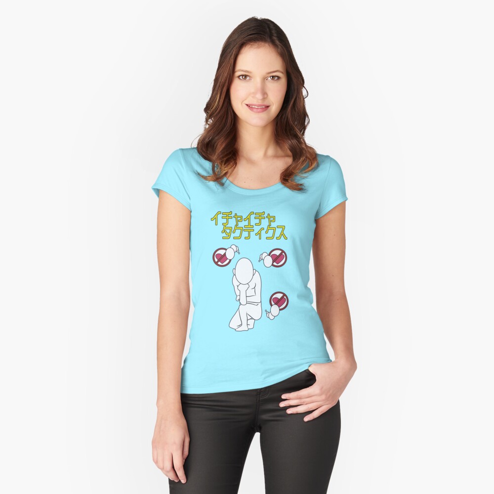 Item preview, Fitted Scoop T-Shirt designed and sold by langstal.