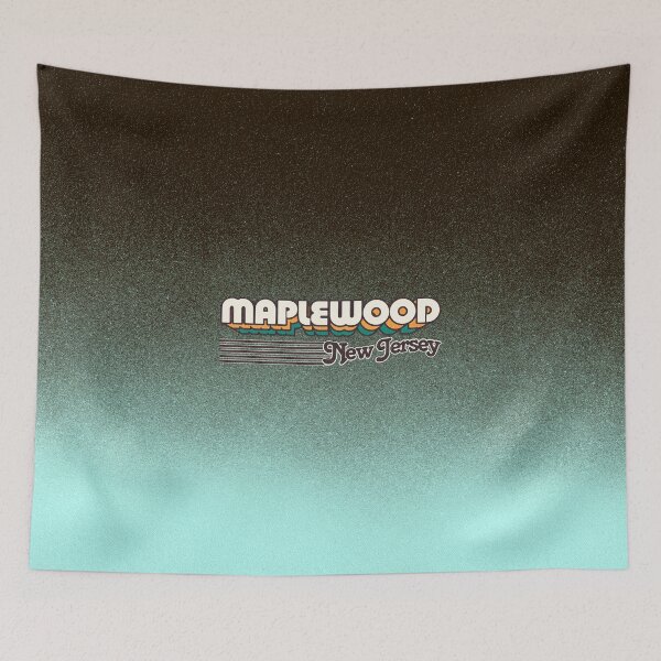 Item preview, Maplewood, New Jersey | Retro Stripes designed and sold by retroready.